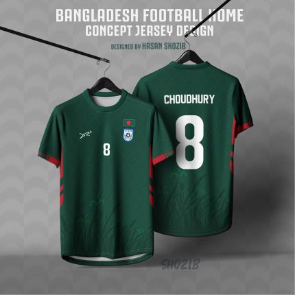BANGLADESH FOOTBALL CONCEPT KIT HOME 2