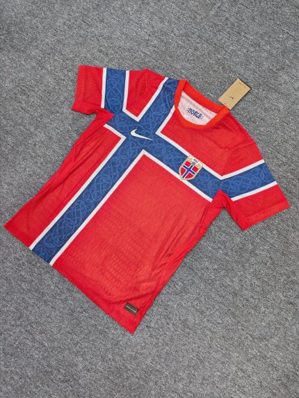 NORWAY WORLDCUP HOME PLAYER VERSION HALF SLEEVE 2026